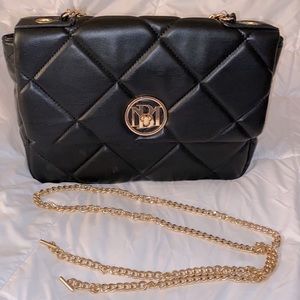 Badgley Mischka Faux-Leather Quilted Bag